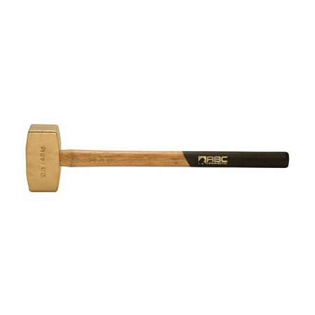 HOMESTEAD 24 in. 10 lbs Brass Hammer with Wood Handle HO3305819